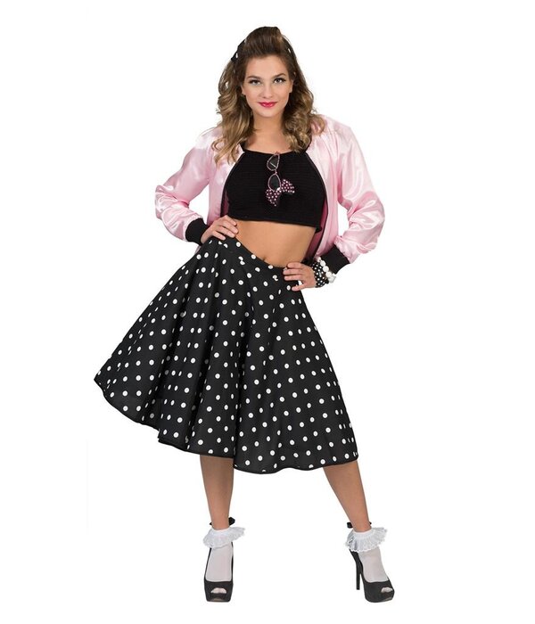 Grease Jaren 50 jasje pink