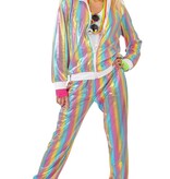 Regenboog Glamour Trainingspak Dames Rea