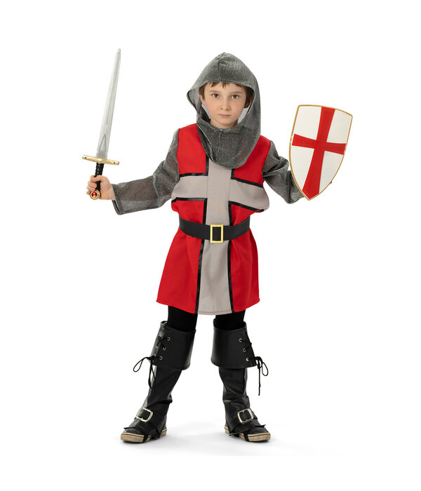 Ridder Outfit Rood/Grijs Kind Kenny