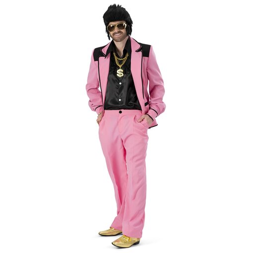 Roze Perfectie Kostuum Heren