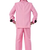 Roze Perfectie Kostuum Heren