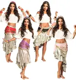 1001 nacht set - hoofdband, armbanden en ceintuur