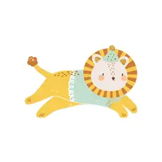 Servetten Leeuw Lio Cartoon (20st)