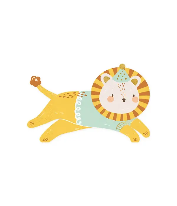 Servetten Leeuw Lio Cartoon (20st)