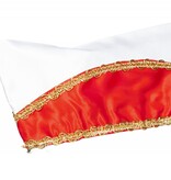 Prinsenmuts rood/wit