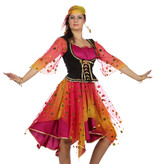 Waarzegster Zigeunerin Jurk Dames