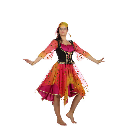 Waarzegster Zigeunerin Jurk Dames
