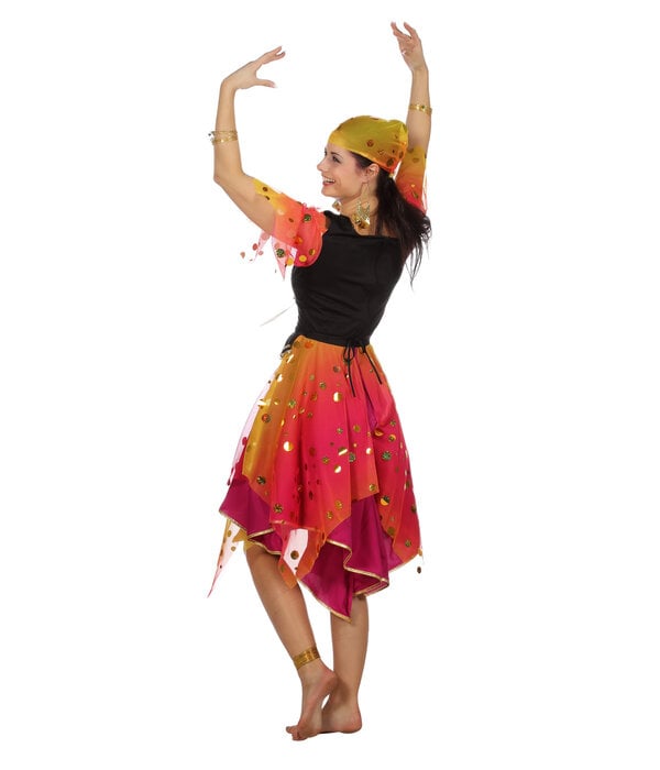Waarzegster Zigeunerin Jurk Dames