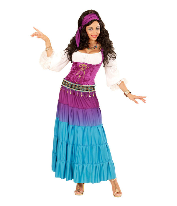 Zigeunerin Vrouw Kostuum Zamira