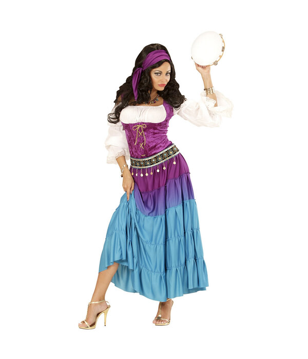 Zigeunerin Vrouw Kostuum Zamira