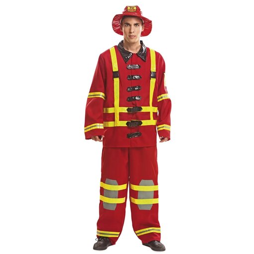 Brandweerpak Mannen Titan Rood