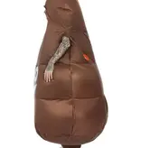 Emoji Poep Opblaas Kostuum