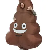Emoji Poep Opblaas Kostuum