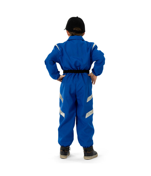 Ruimte Commandant Outit Kind Blauw