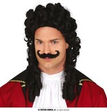 Piraten Kapitein Pruik Met Snor