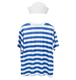 Matroos Set Blauw/Wit