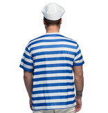 Matroos Set Blauw/Wit