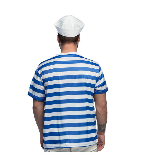 Matroos Set Blauw/Wit