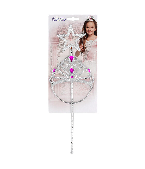 Prinsessen Set Tiara & Staf Magic