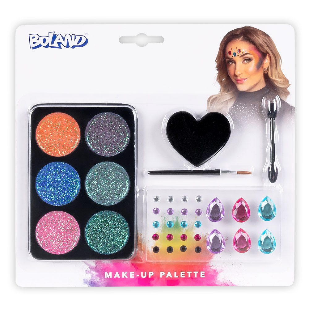 Schminkset Glamour Met Glitter afbeelding