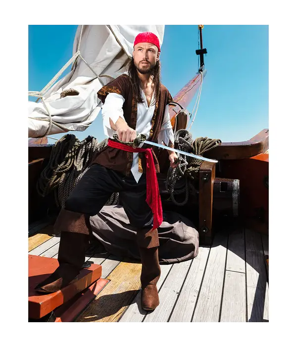 Kostuum Piraat Thunder Heren