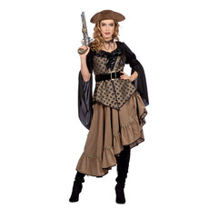 Jurk Piraat Taupe Luxe