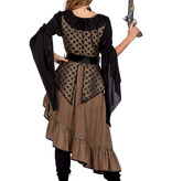 Jurk Piraat Taupe Luxe