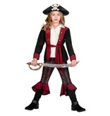 Piraat Outfit Meisje Burgundy Premium