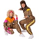 Retro Trainingspak Luipaard Heren