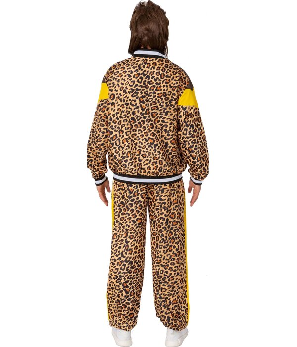 Retro Trainingspak Luipaard Heren