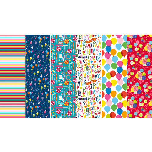 Verjaardag Inpakpapier Rol - 70x200cm