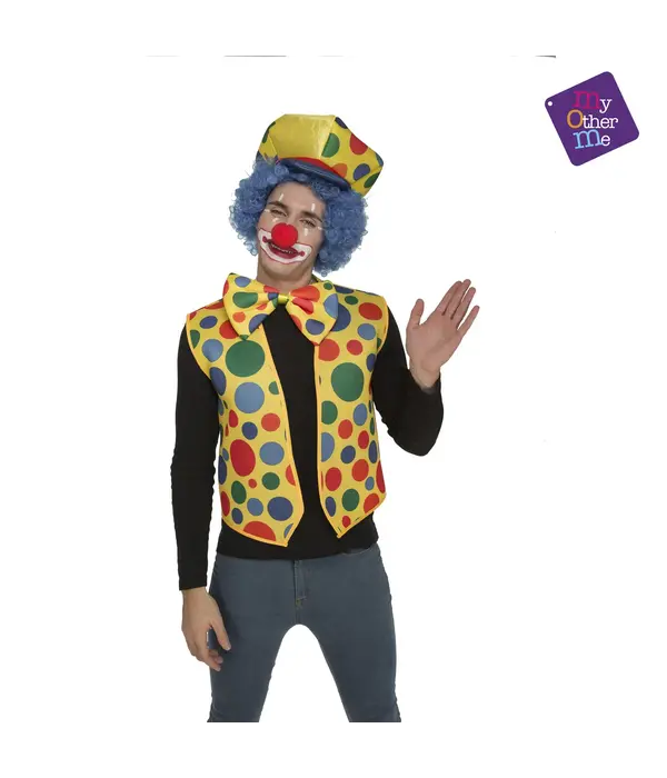 Clown vest met strik