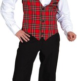 Geruite Schotse Gilet