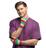 Vingerloze Handschoenen Regenboog