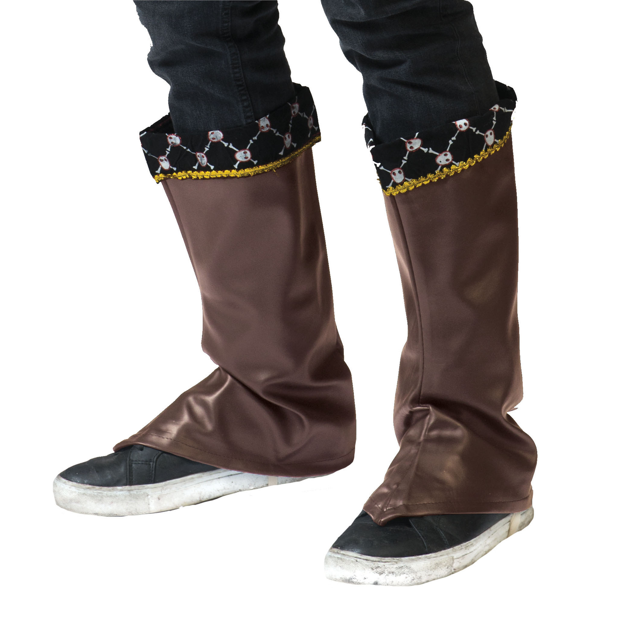 Bootcovers bruin Piraat afbeelding