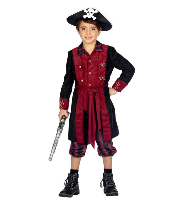 Piraat Kostuum Jongen Burgundy Premium