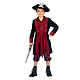Piraat Kostuum Jongen Burgundy Premium