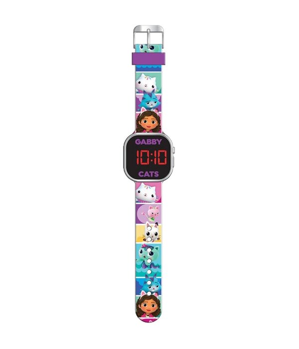 Gabby's Dollhouse LED Horloge