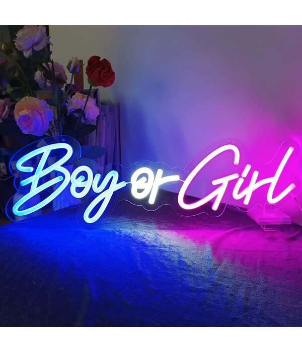 LED Neon Lamp Boy or Girl