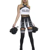 Fever Vamp Cheerleader Pakje Dames Compleet