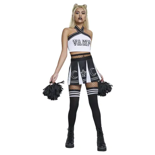 Fever Vamp Cheerleader Pakje Dames Compleet