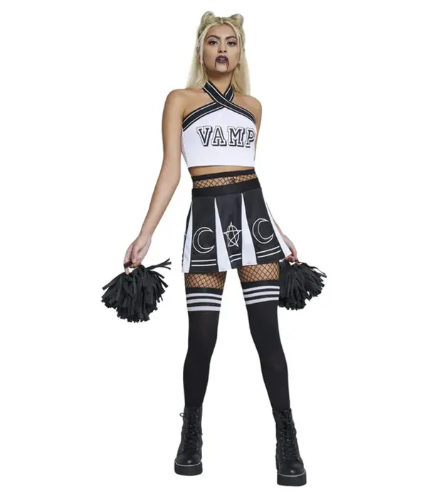 Fever Vamp Cheerleader Pakje Dames Compleet