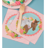Servetten Paarden Roze Dreams