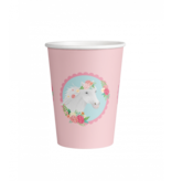 Feestbekers Paard Roze Dreams (8st)