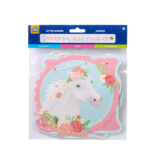 Letterslinger Happy Birthday Paarden Roze