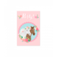 Party Uitnodigingskaarten Paarden Dreams Roze (6st)