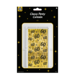 Classy Feestgordijn 60 Jaar Goud