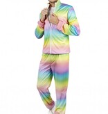 Fout Trainingspak Regenboog Pastel Heren