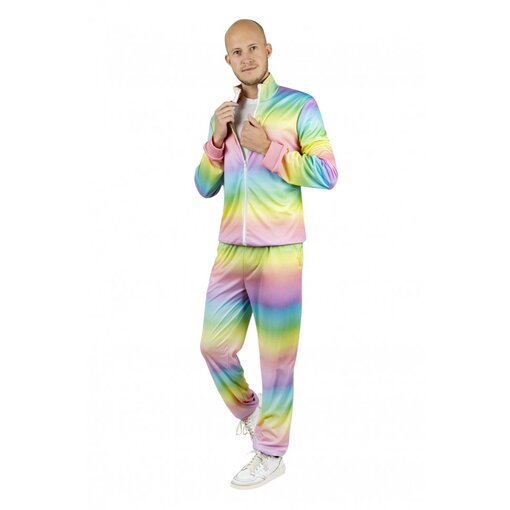 Fout Trainingspak Regenboog Pastel Heren