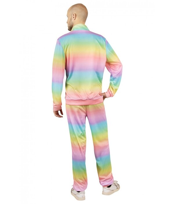Fout Trainingspak Regenboog Pastel Heren